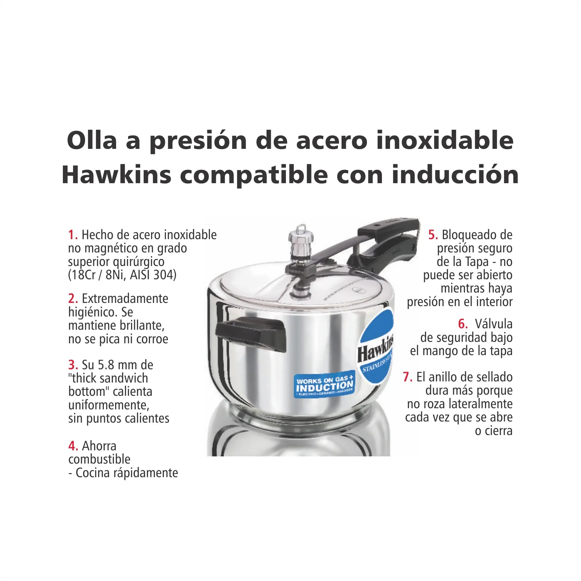 Hawkins Stainless Steel HSS 40